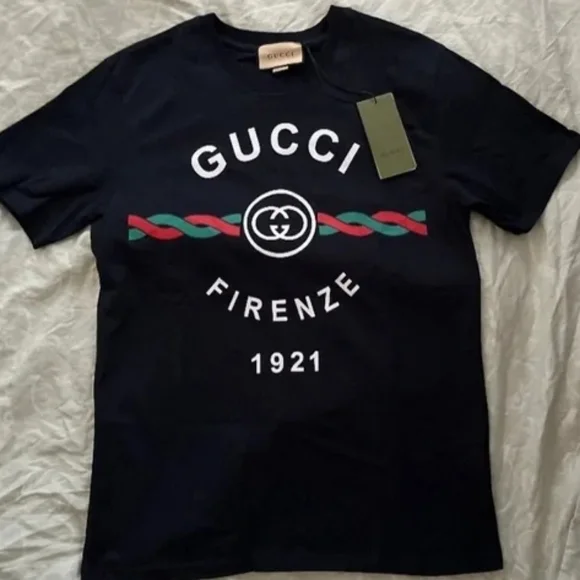 Authentic Gucci Men's Black Graphic Tee Men's 2x Fits Like A Loose XL - Picture 2 of 4